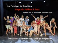 Stage théâtre impro Paris avril. Du 9 février au 28 avril 2024 à Paris01. Paris.  13H00